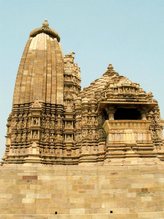 INDIA - KHAJURAHO - een tempel