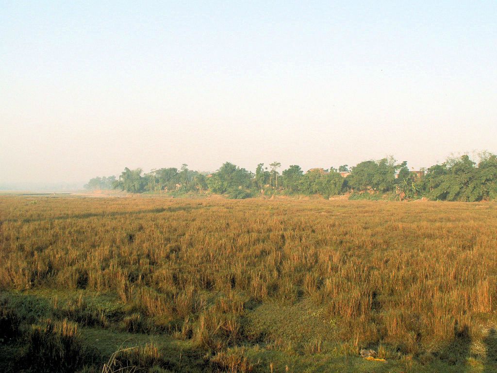 NEPAL - CHITWAN NP - het landschap onderweg naar Bis Hajaar Tal (20.000 lake)