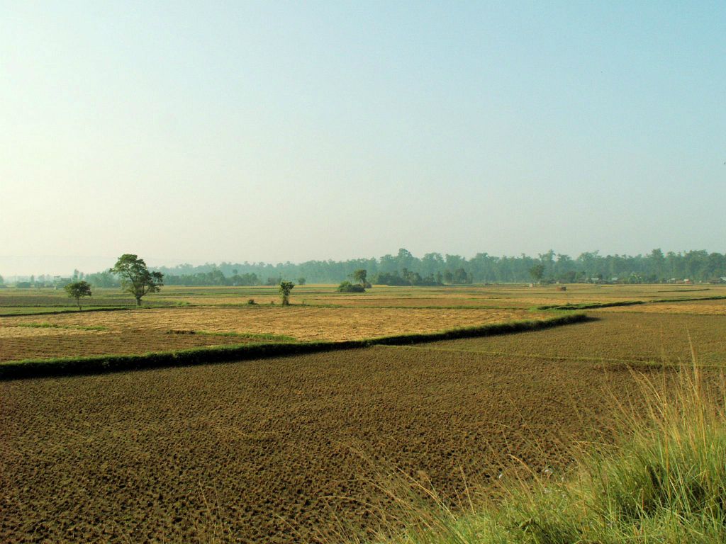 NEPAL - CHITWAN NP - het landschap onderweg naar Bis Hajaar Tal (20.000 lake)