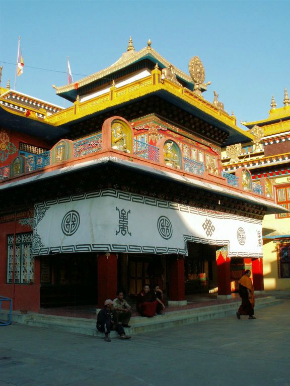 NEPAL - KATHMANDU - een tempel