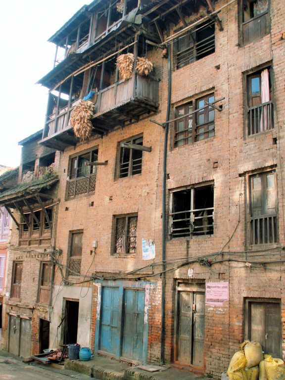 NEPAL - KATHMANDU (BHAKTAPUR) - een flat