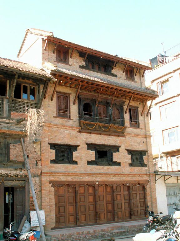 NEPAL - KATHMANDU (PATAN) - een huis bij Patan Durbar Squara