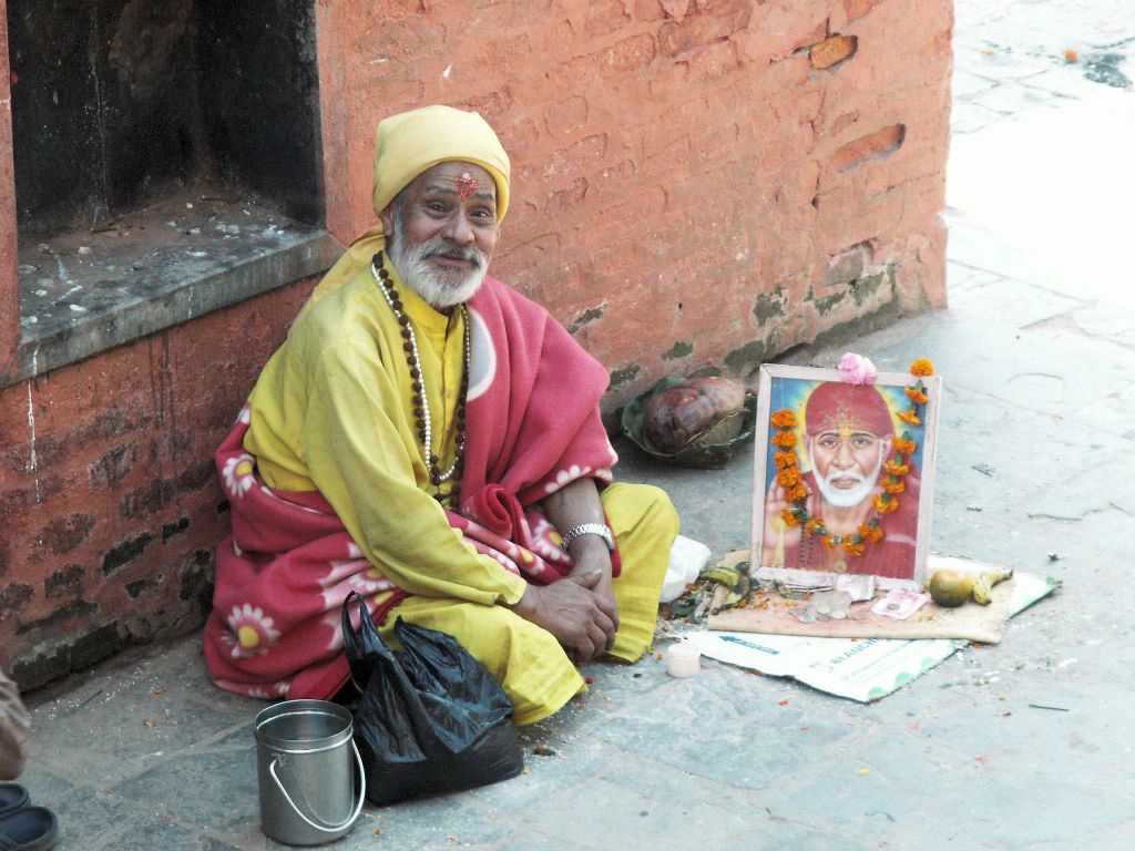 NEPAL - KATHMANDU (PATAN) - een levenslot verteller
