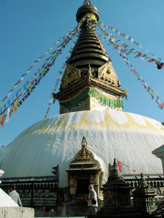NEPAL - KATHMANDU - de Swayambhunath stoepa