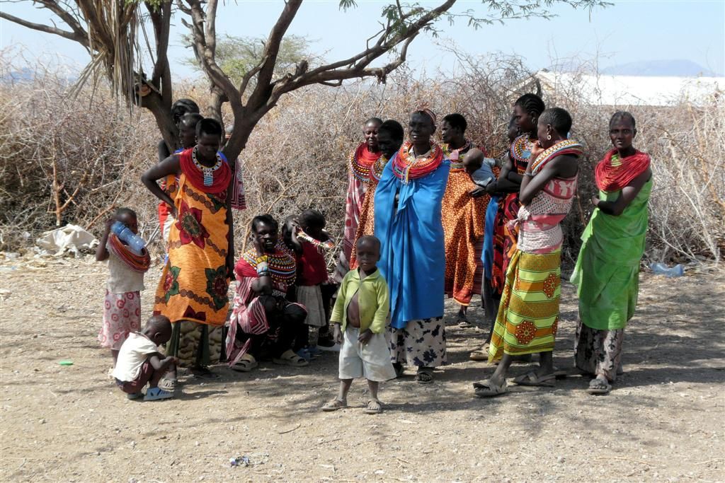 KENIA - BUFFALO SPRINGS - > SHABA NATIONAL PARK - Samburu vrouwen
