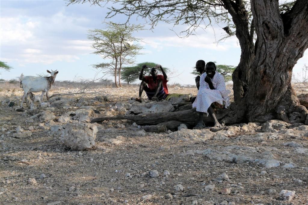 KENIA - BUFFALO SPRINGS - > SHABA NATIONAL PARK - Samburu geitenhoeders