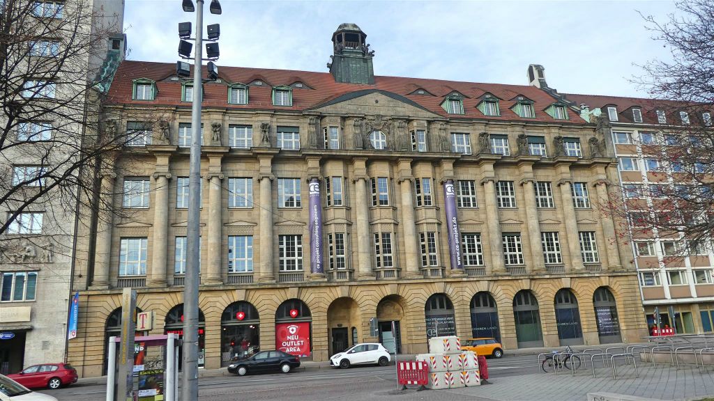 LEIPZIG - een oud bank gebouw
