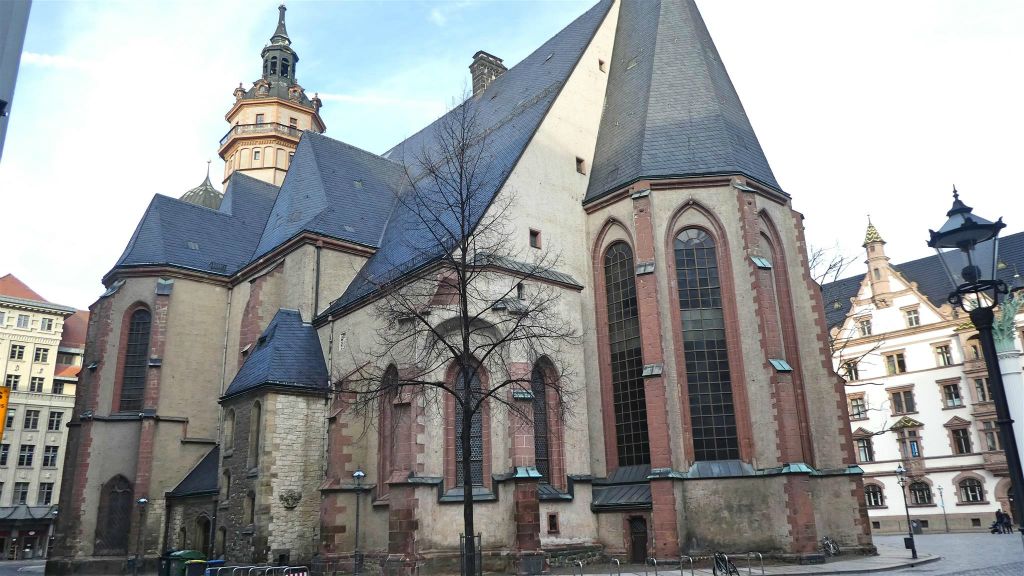 LEIPZIG - de Sint-Nicolaaskerk