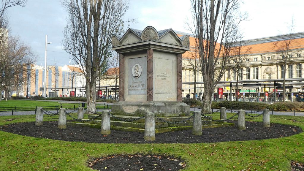LEIPZIG - het Müller-monument