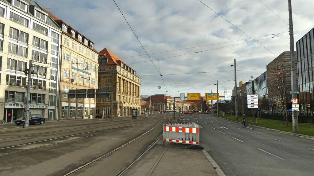 LEIPZIG - de straat Tröndlinring