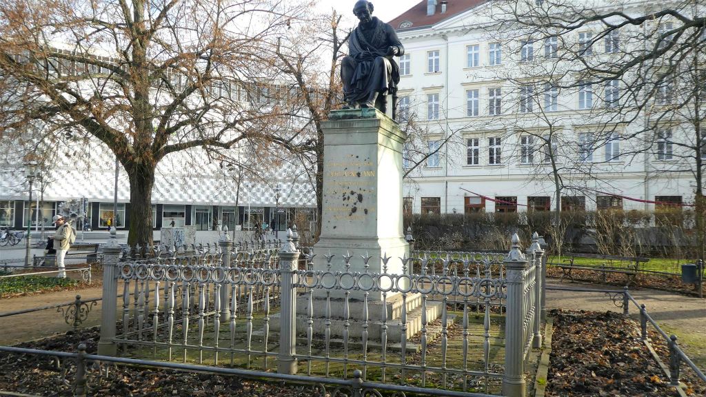 LEIPZIG - het Samuel Hahnemann monument