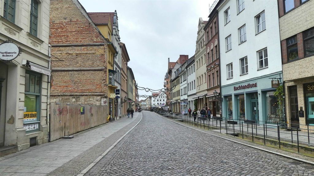 WITTENBERG - de straat Collegienstraße