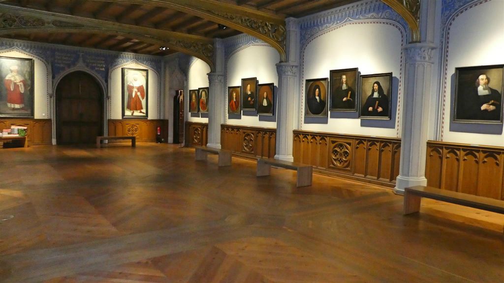 WITTENBERG - een zaal in het Lutherhuis