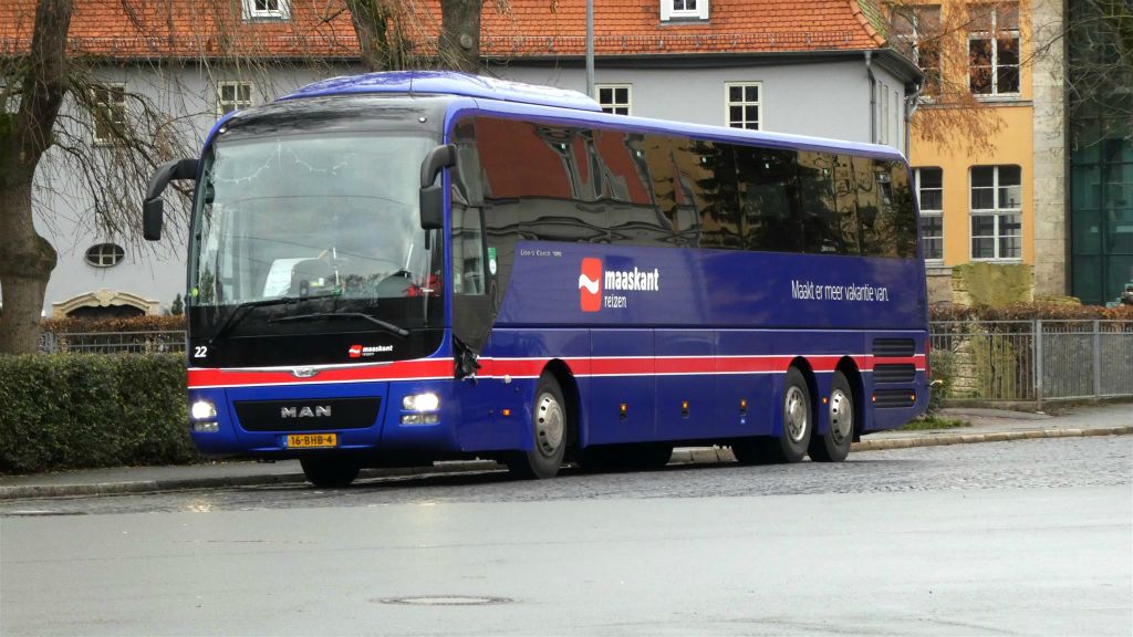 WEIMAR - de bus waarmee we onderweg waren