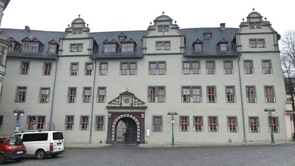 WEIMAR - het rode kasteel