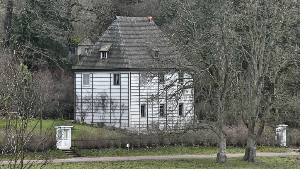 WEIMAR - de tuinhuis van Goethe