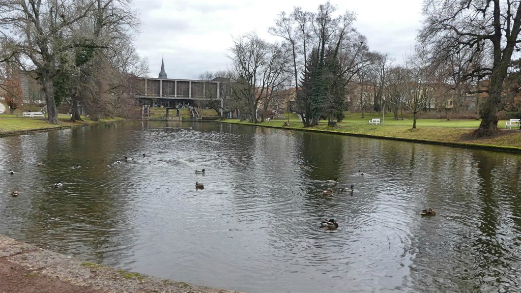 WEIMAR - het Weimarhallen park