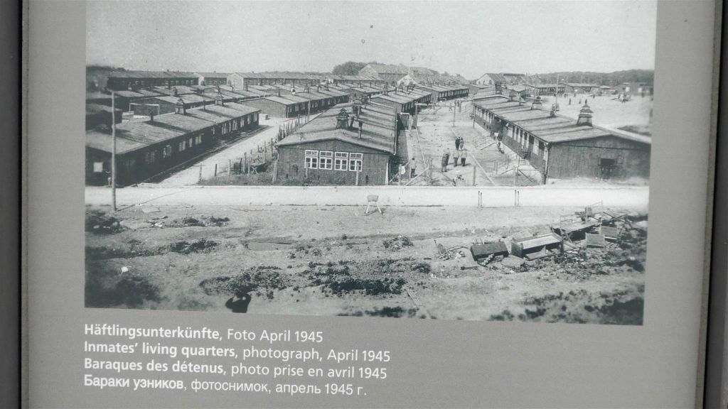 WEIMAR - een oude foto van het concentratiekamp Buchenwald