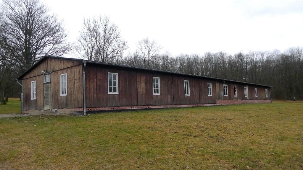 WEIMAR - de laatst overgebleven originele barak bij het concentratiekamp Buchenwald