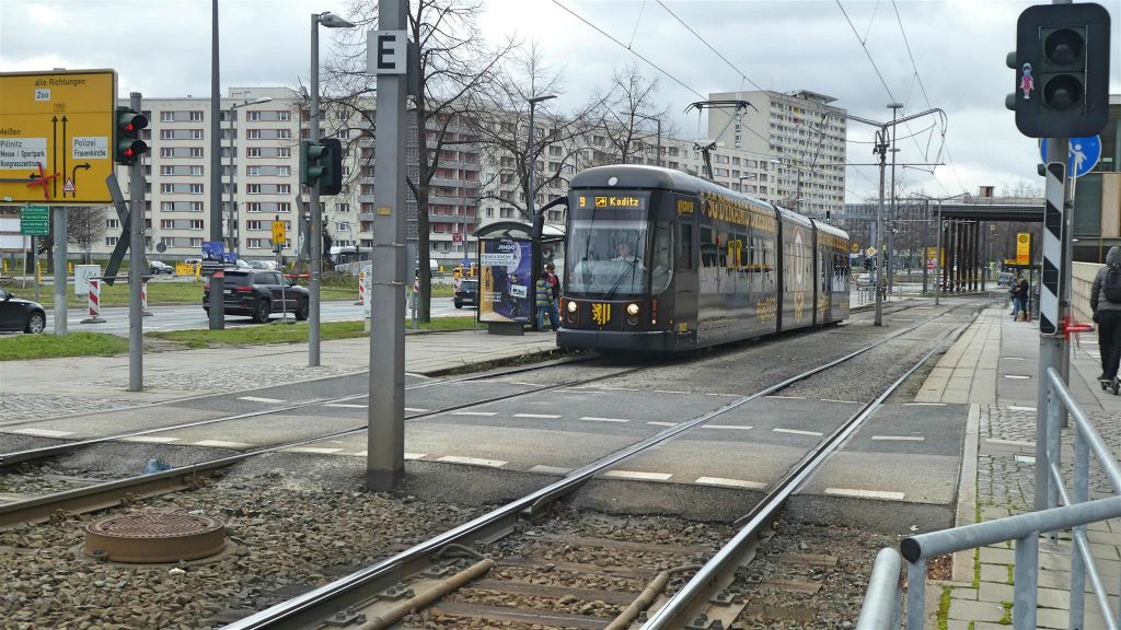 DRESDEN - een tram
