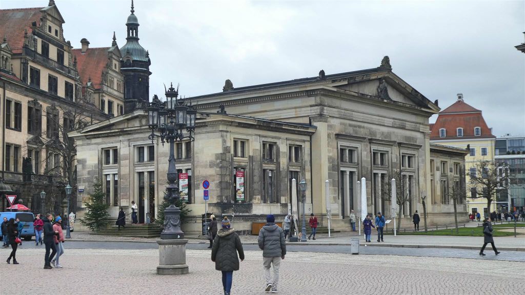 DRESDEN - het restaurant Cafe Schinkelwache
