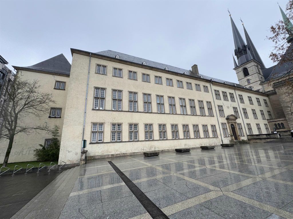 LUXEMBURG - het voormalige klooster van St. Sophia