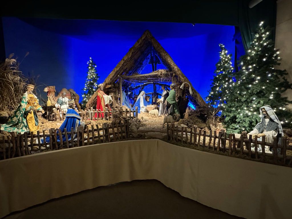 BÜLLINGEN - een kerststal in de kerststallententoonstelling Ars Krippana