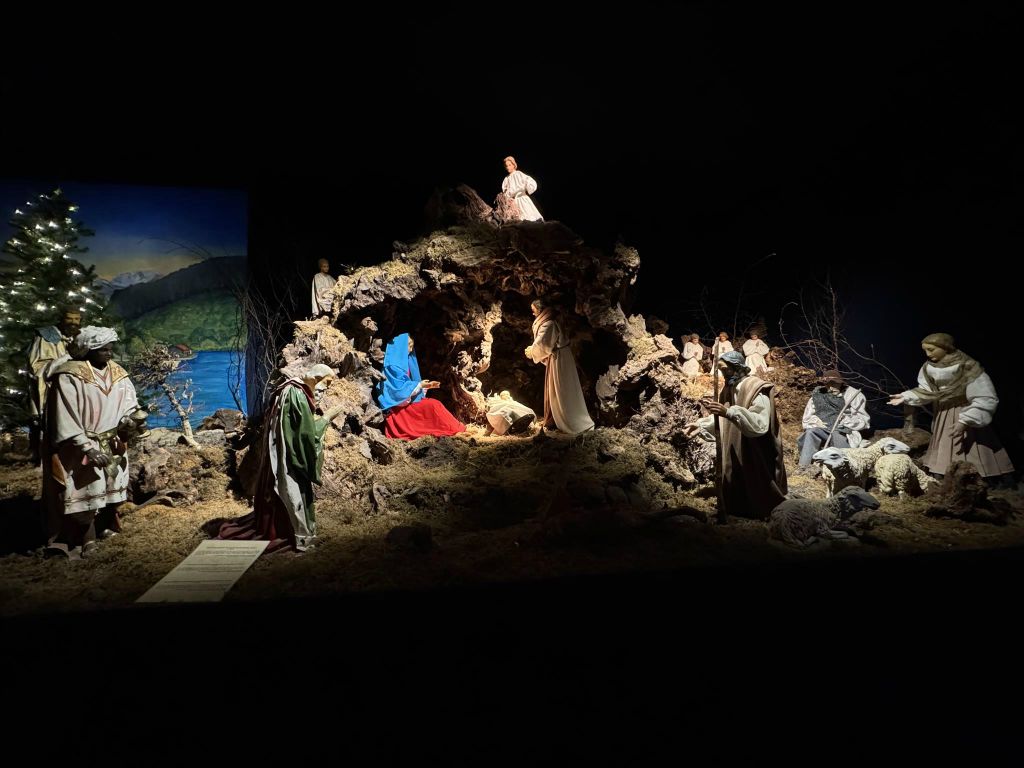 BÜLLINGEN - een kerststal in de kerststallententoonstelling Ars Krippana