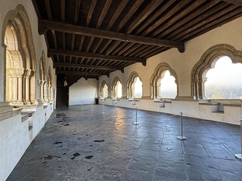 VIANDEN - de Byzantijnse zaal in het kasteel