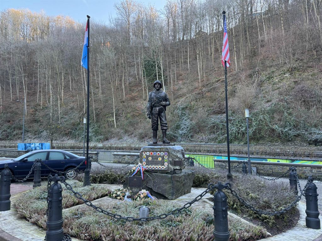 CLERVAUX - het G.I. oorlogsmonument