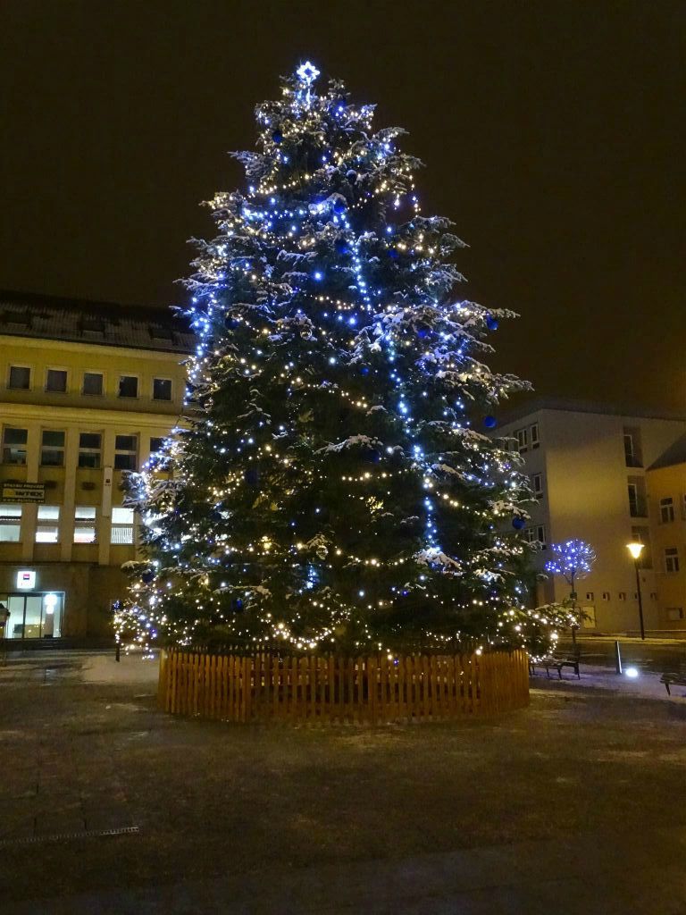 BLANSKO - een fraai versierde kerstboom