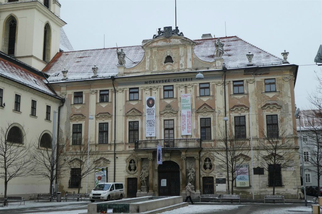 BRNO - een Moravische galerie gevestigd in een voormalig Augustijner klooster