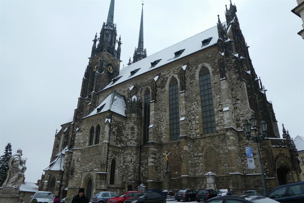 BRNO - de kathedraal van St. Peter en Paul