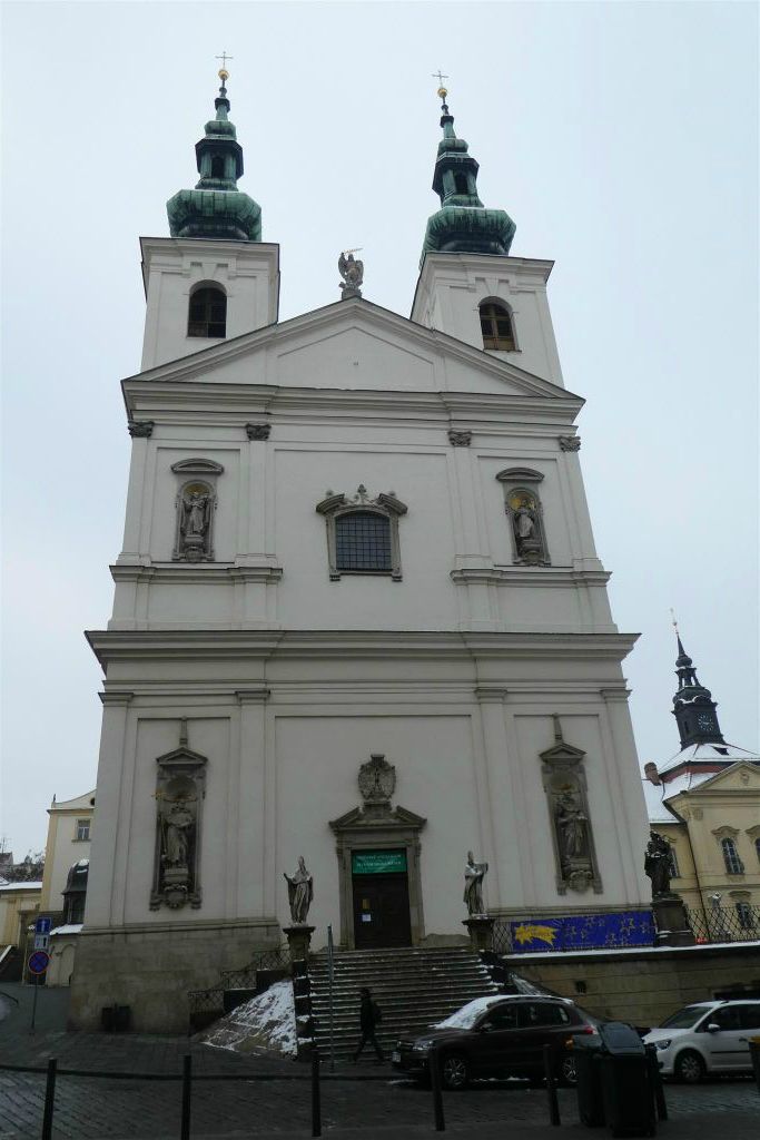BRNO - de kerk van St. Michael de Aartsengel