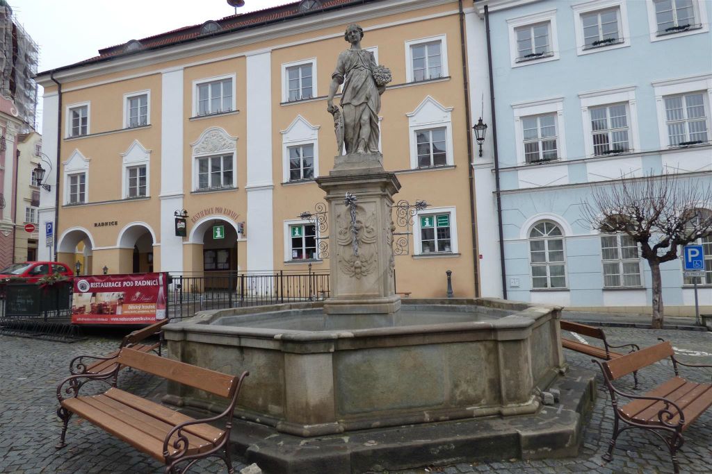 MIKULOV - een fontein