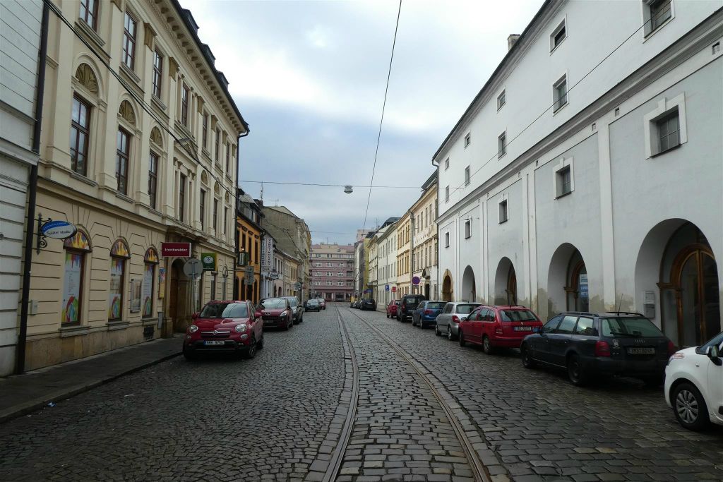 OLOMOUC - de straat Sokolská