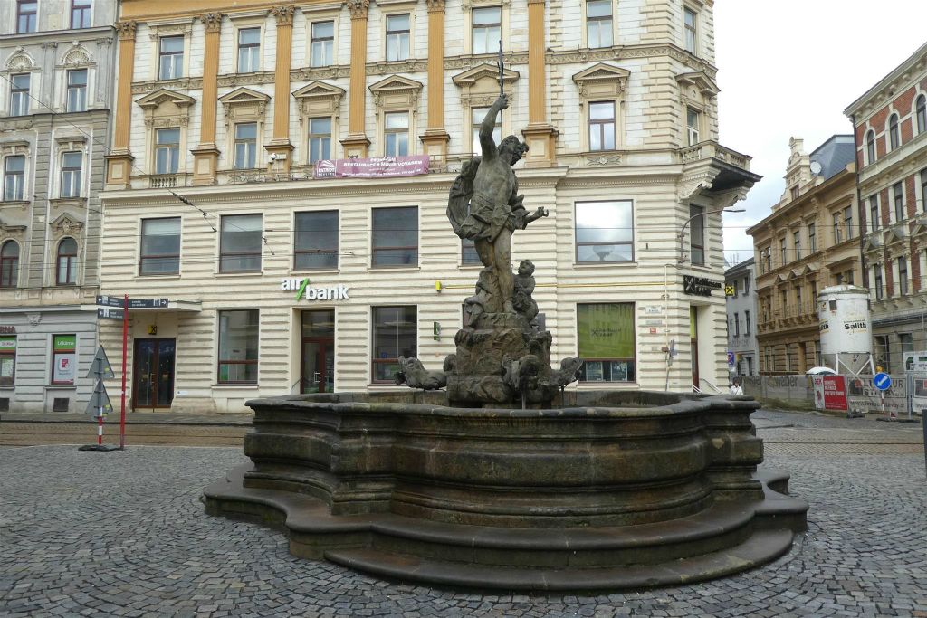 OLOMOUC - de Mercury fontein