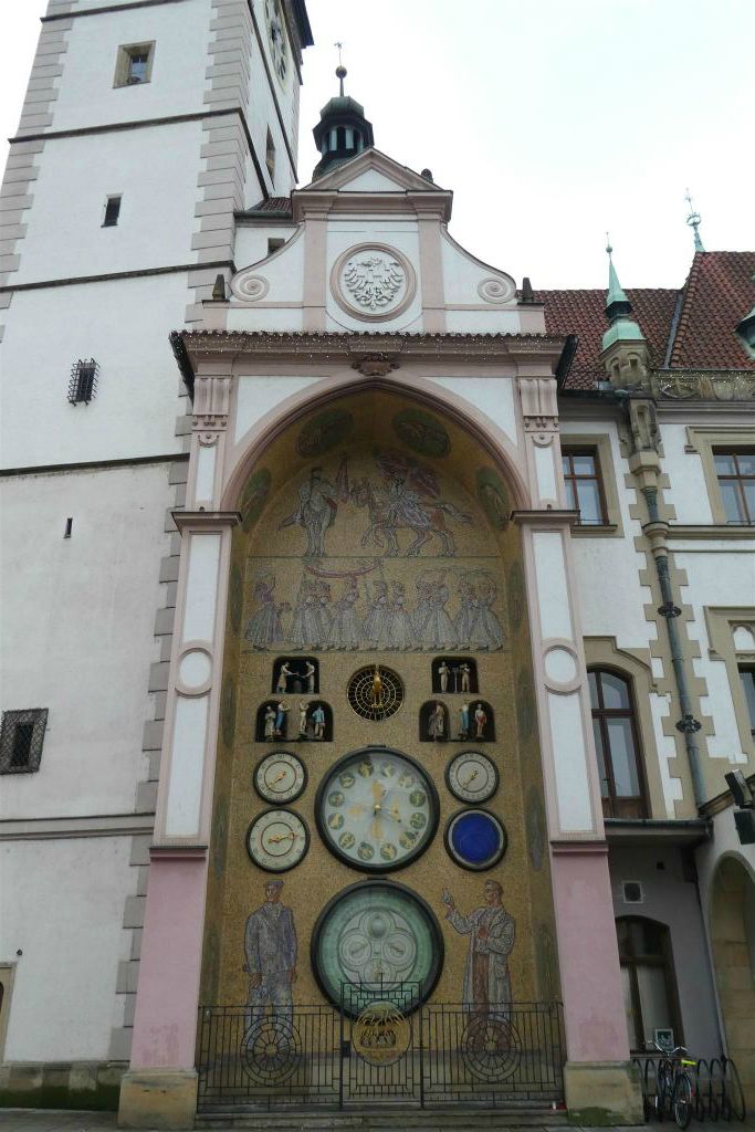 OLOMOUC - het astronomisch uurwerk van Olomouc