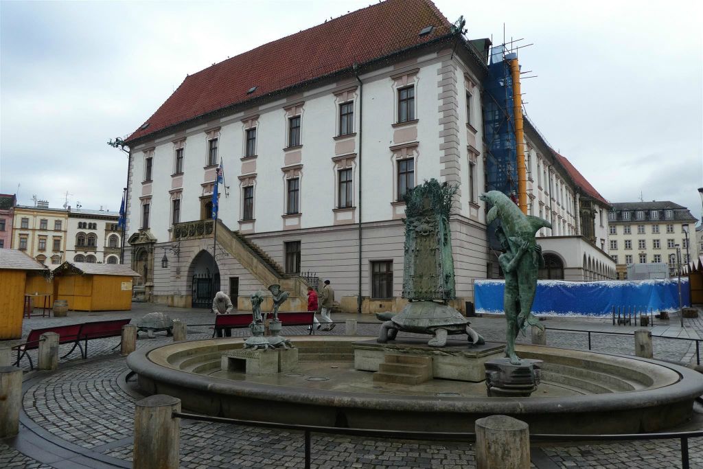 OLOMOUC - de Arion fontein
