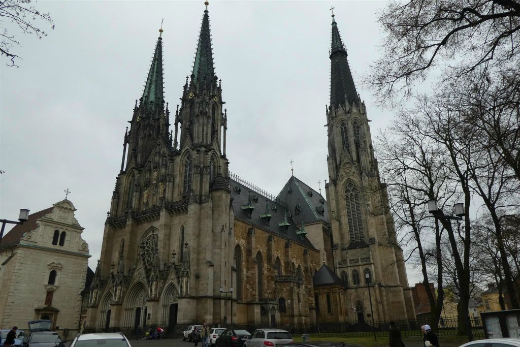 OLOMOUC - de kathedraal van Sint-Wenceslas