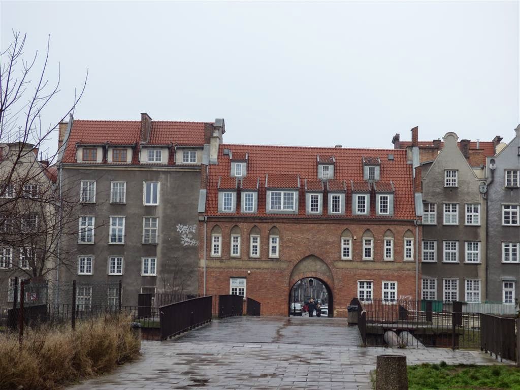 GDAŃSK - de stadspoort genaamd de koe poort