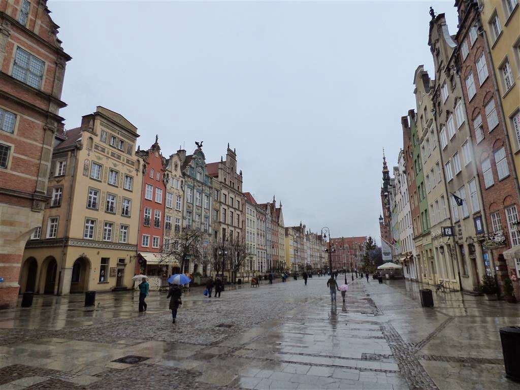 GDAŃSK - de lange markt in het oude centrum