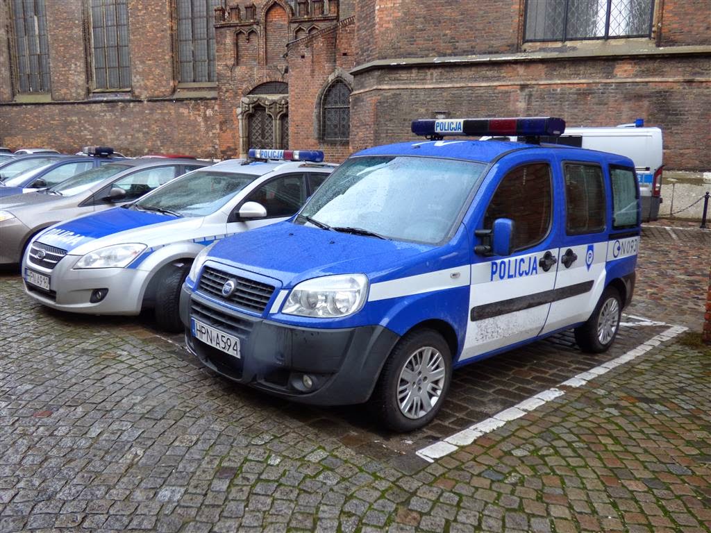 GDAŃSK - Poolse politiewagens