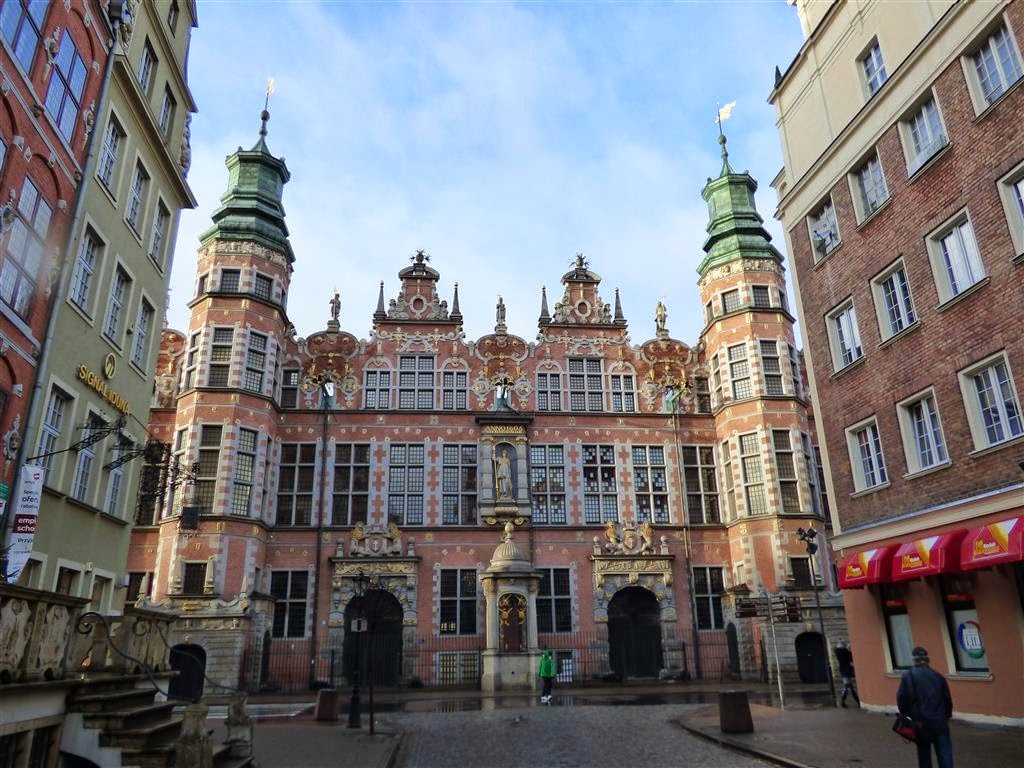 GDAŃSK - het grote Arsenaal een voormalig wapenopslagplaats uit 1605 (Wielka Zbrojownia)