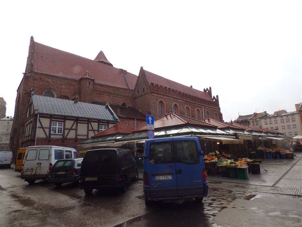 GDAŃSK - de St. Nicolaaskerk (Kosciol Sw Mikolaja)