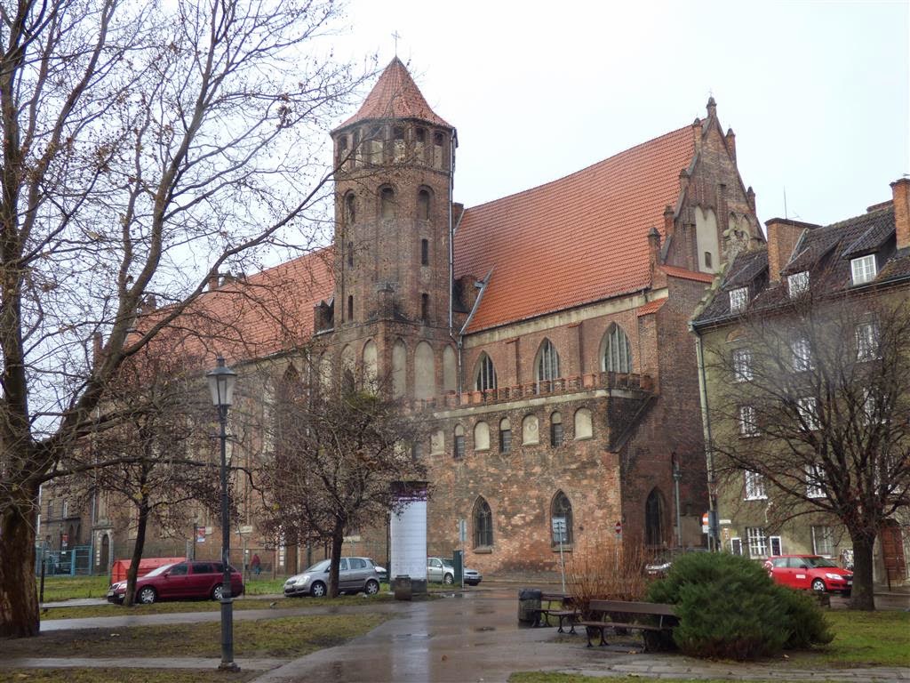 GDAŃSK - de St. Nicolaaskerk (Kosciol Sw Mikolaja)