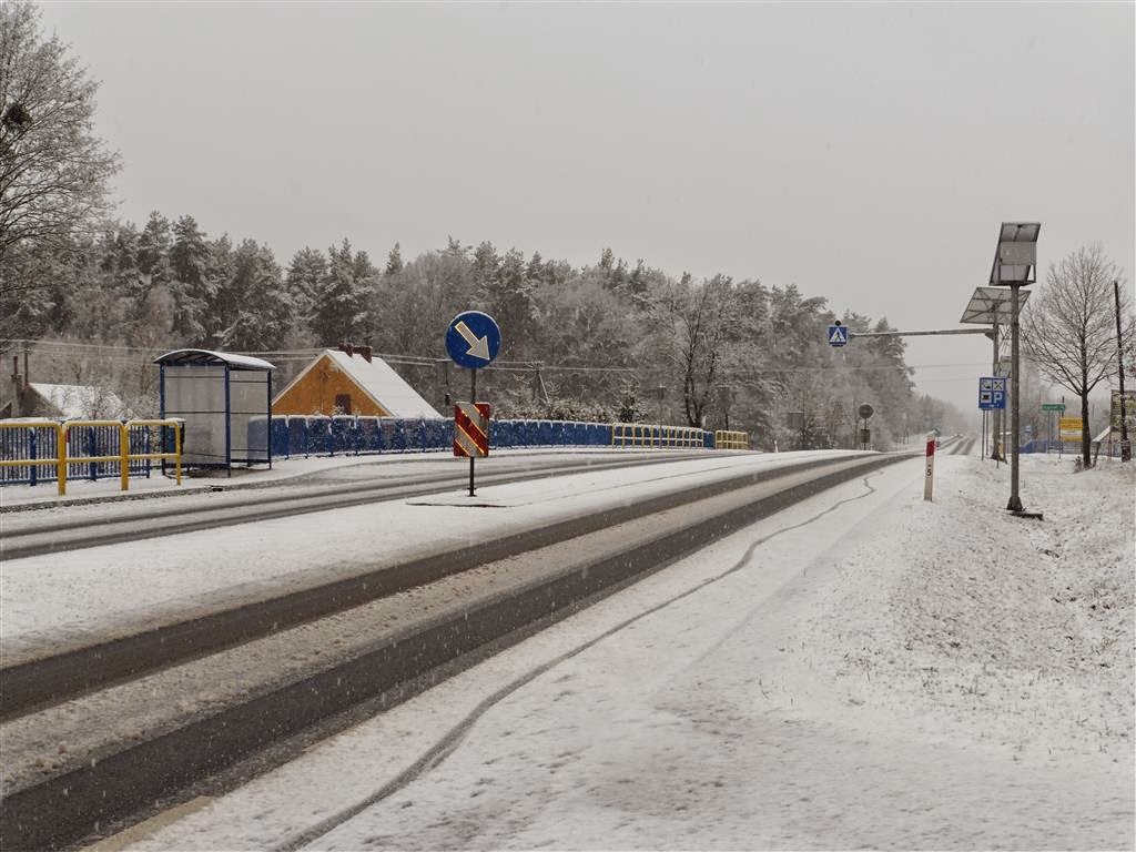 ZDROJEWO - een weg vlak bij ons hotel