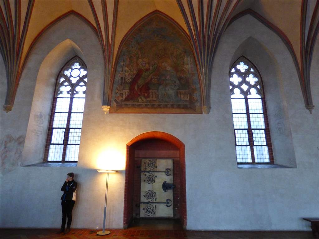 MALBORK - binnen in het kasteel van de Duitse Orde