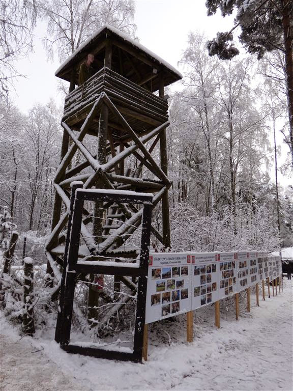 SZYMBARK - de wachttoren van het nagemaakte Goelagkamp, een Syberisch strafkamp