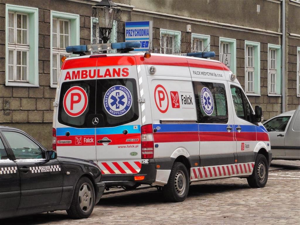 POZNAŃ - een ziekenwagen